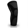 Knitted Sports Knee Pads (Black)