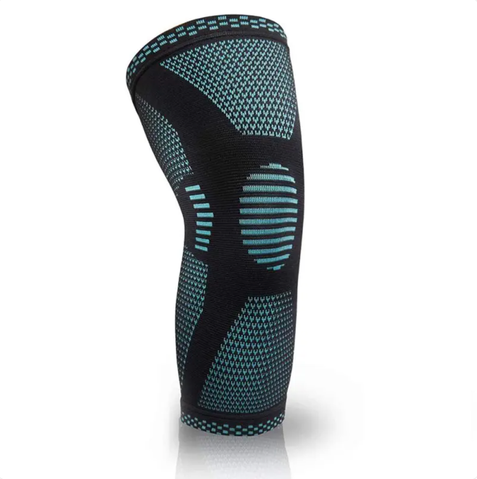 Knitted Sports Knee Pads (Green)